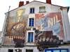 Mur peint "Avec le Temps..." - Angoulême, Charente, Nouvelle-Aquitaine, France.