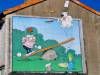 Mur peint "Cubitus" - Angoulême, Charente, Nouvelle-Aquitaine, France.