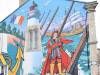Mur peint "Le 1er RIMa ancré dans sa ville" - Angoulême, Charente, Nouvelle-Aquitaine, France.