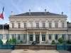 La façade de la préfecture - Angoulême, Charente, Nouvelle-Aquitaine, France.