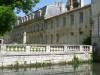 Moulin de la Courade : le château vu de la fabrique - La Couronne, Charente, Nouvelle-Aquitaine, France.