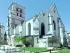 Église Saint-André : le clocher et le chevet - Angoulême, Charente, Nouvelle-Aquitaine, France.