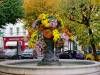 Place Francis Louvel : la fontaine - Angoulême, Charente, Nouvelle-Aquitaine, France.